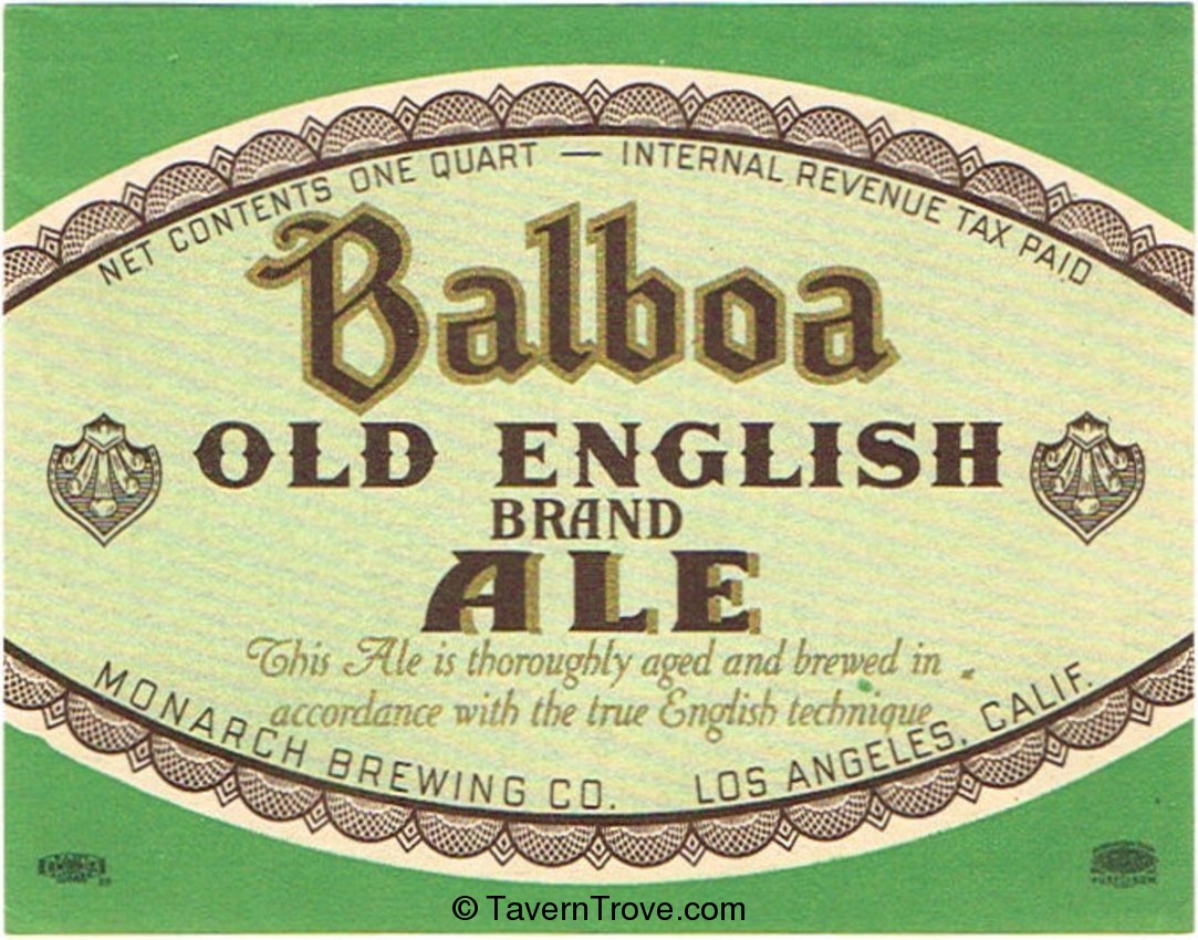 Balboa Old English Ale