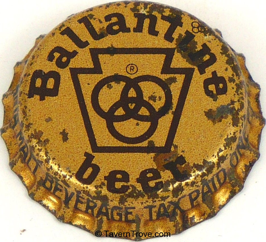 Ballantine Beer ~PA Pint Tax