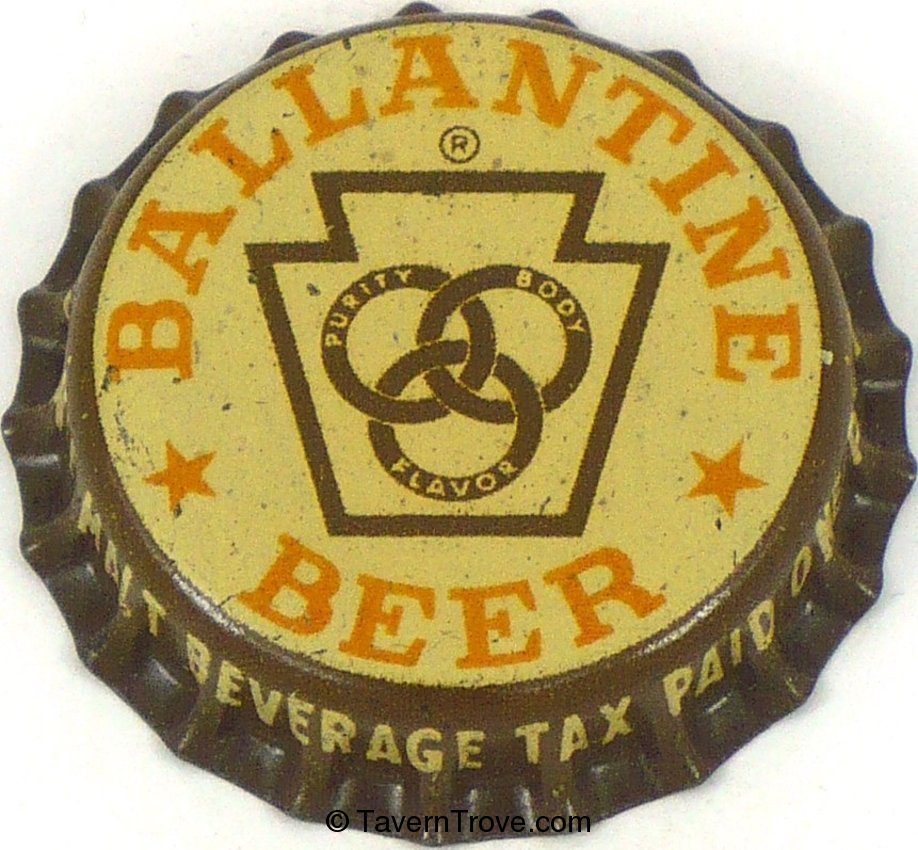 Ballantine Beer ~PA pint tax