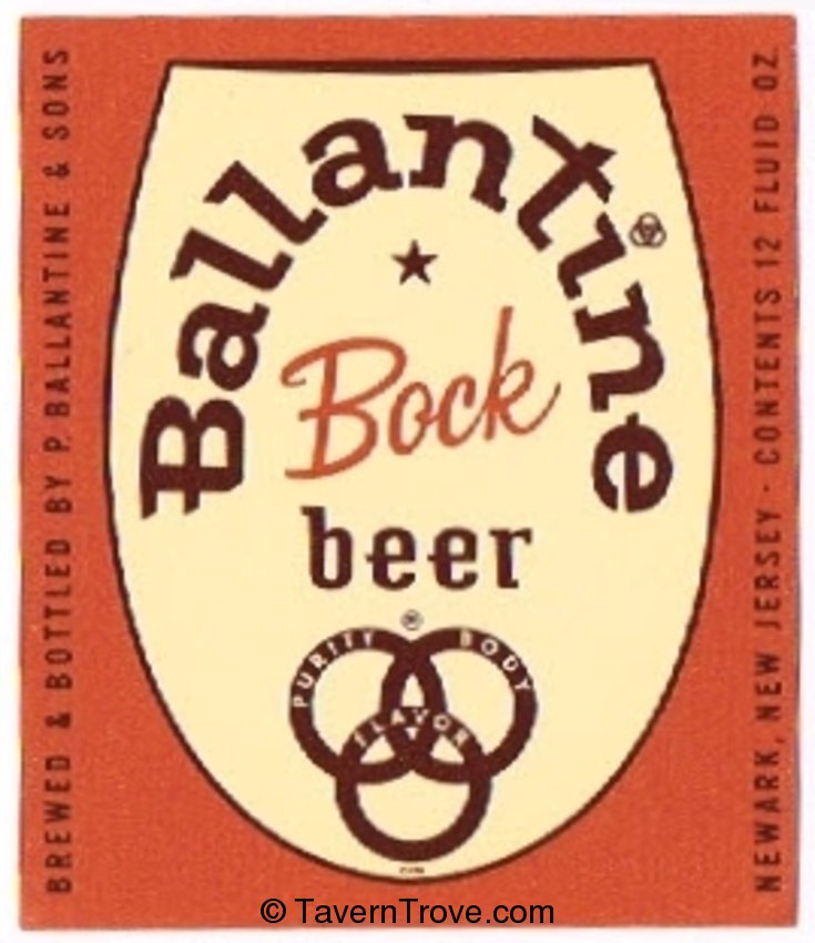 Ballantine Bock Beer