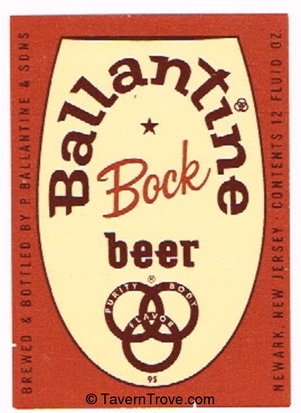 Ballantine Bock Beer