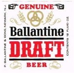Ballantine Draft Beer