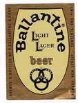 Ballantine Light Lager  Beer