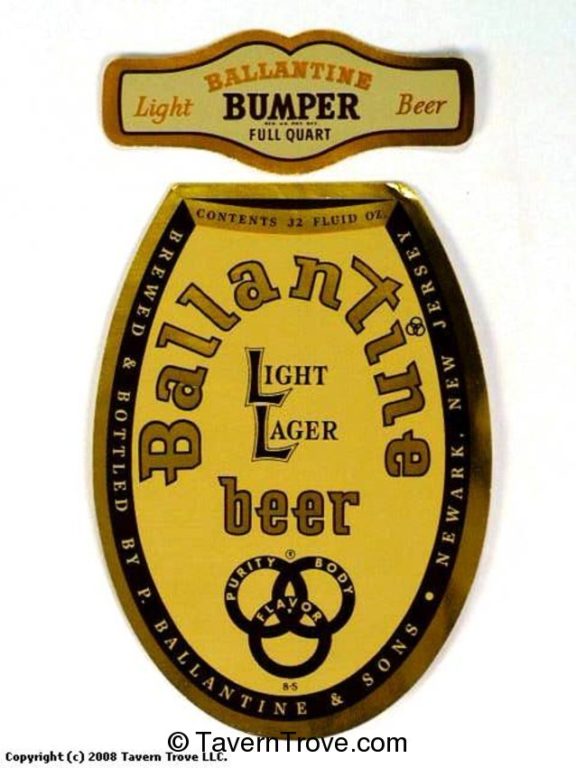 Ballantine Light Lager Beer