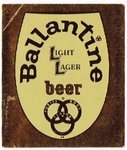 Ballantine Light Lager Beer