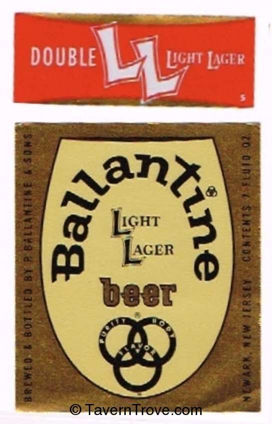 Ballantine Light Lager Beer