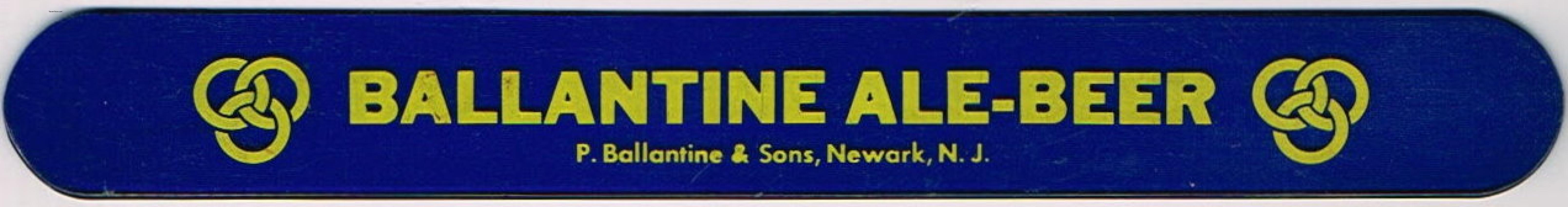 Ballantine Ale-Beer (comma)