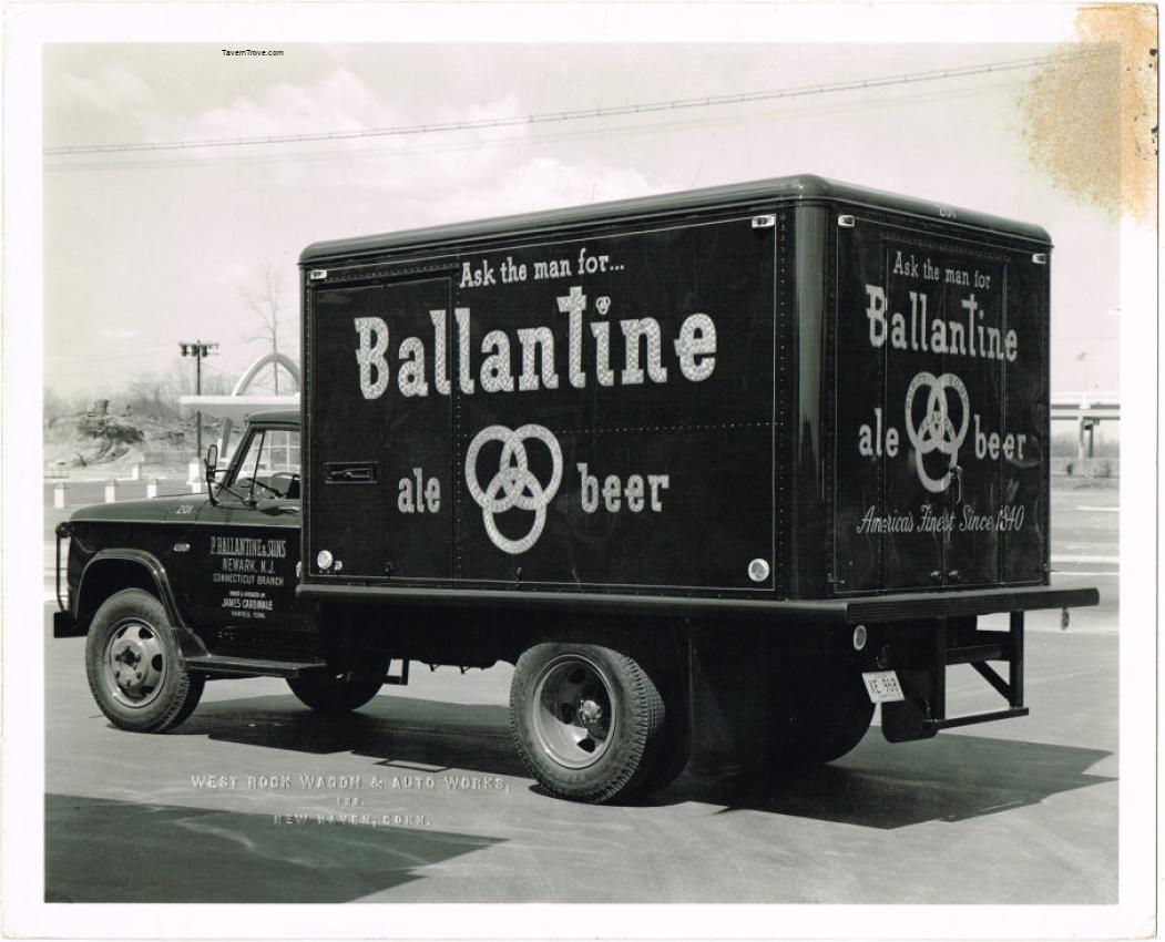 Ballantine Ale/Beer Delivery Truck