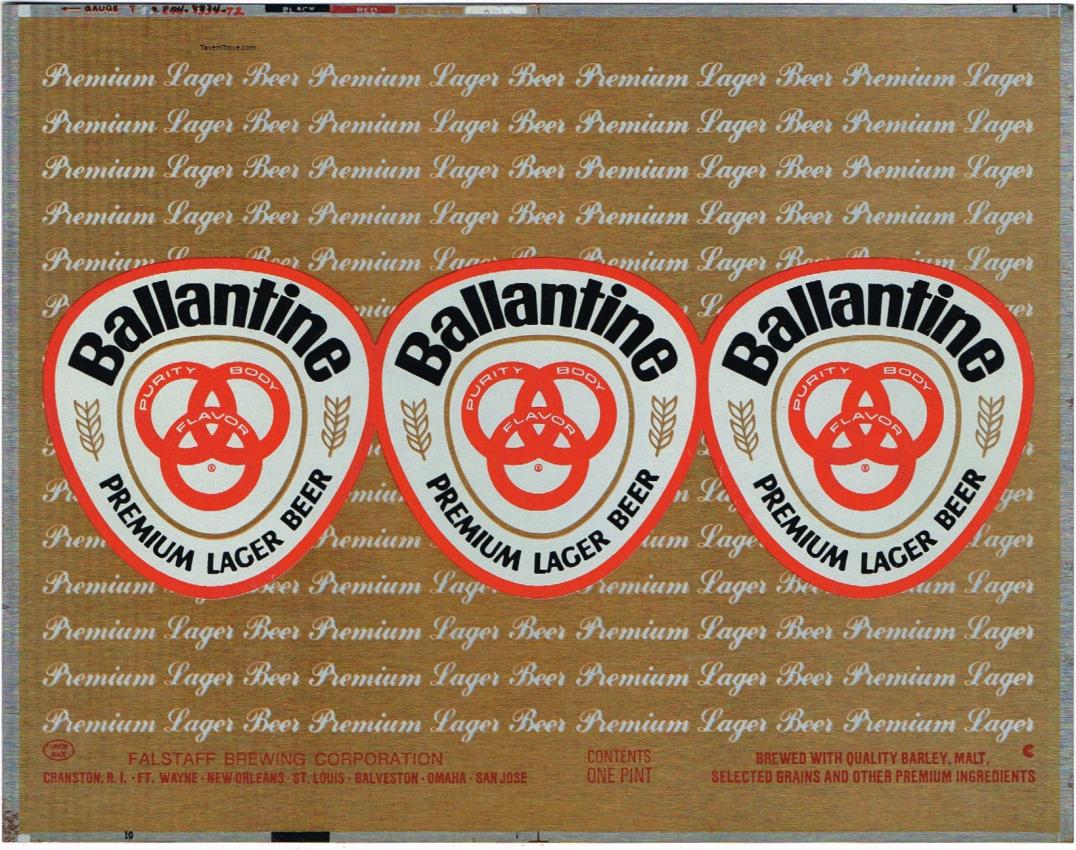 Ballantine Beer