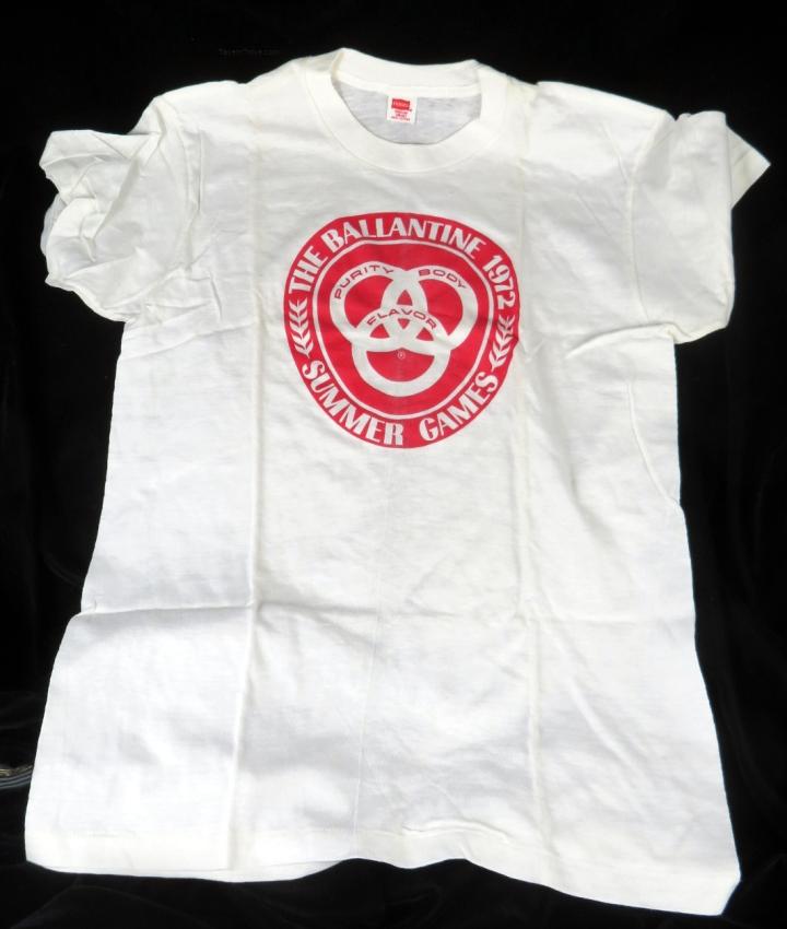 Ballantine Beer Summer Games T-Shirt Size Medium