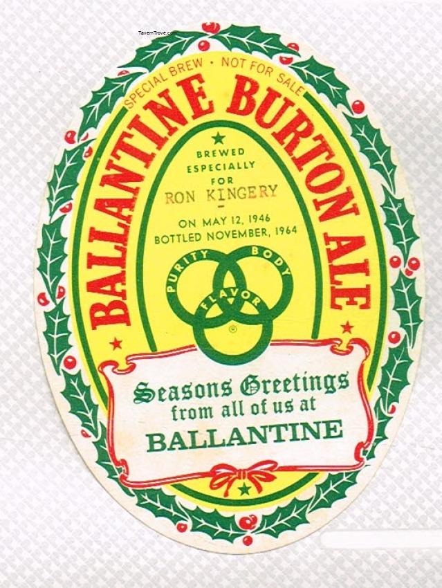 Ballantine Burton Ale Ron Kingery