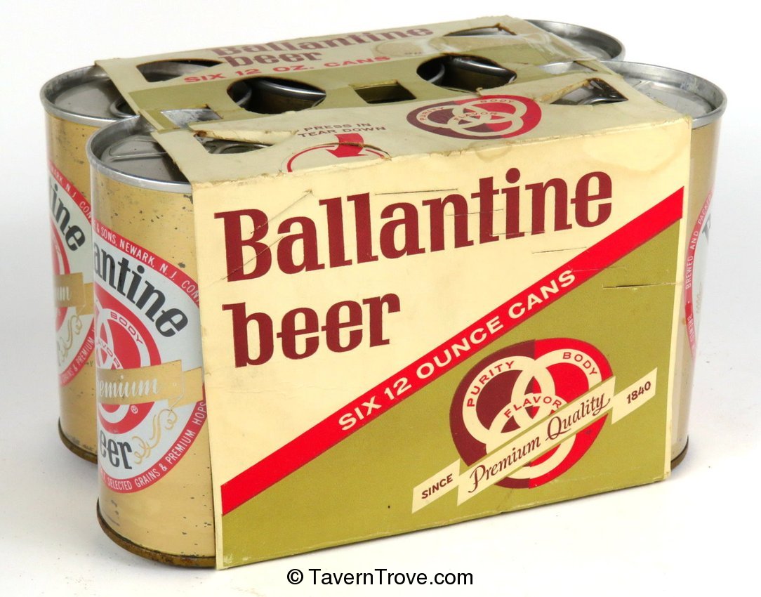 Ballantine Premium Beer Six Pack
