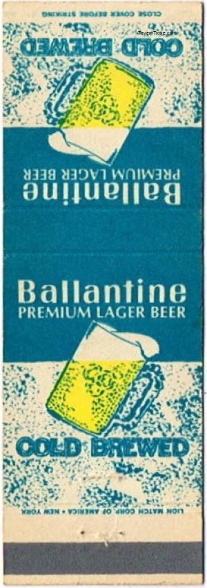 Ballantine's Lager Beer