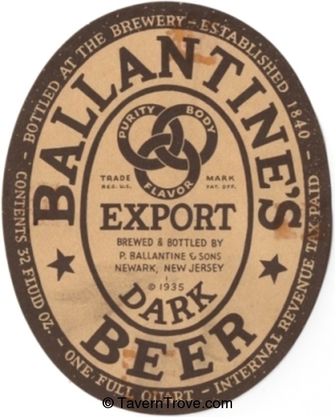 Ballantine's Export Dark Beer