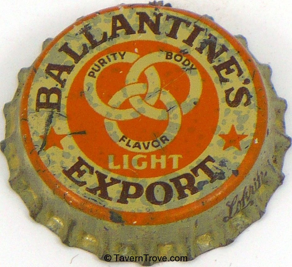Ballantine's Export Light Beer (Lokrite)