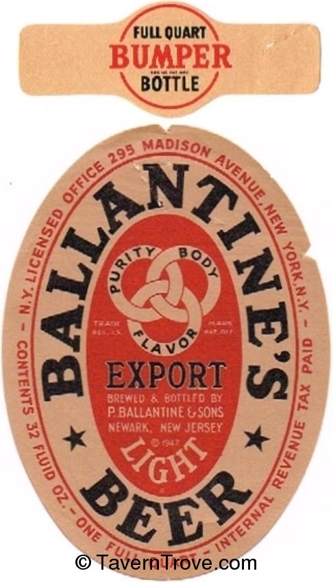 Ballantine's Export Light Beer