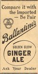 Ballantine's Golden Glow Ginger Ale