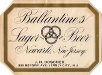 Ballantine's Lager Beer