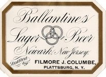 Ballantine's Lager Beer