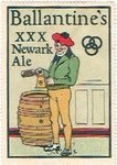Ballantine's Newark Ale Poster Stamp