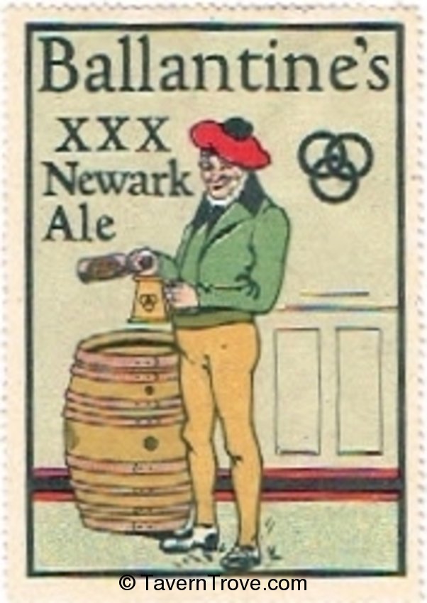 Ballantine's Newark Ale Poster Stamp
