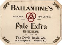 Ballantine's Pale Extra Beer