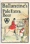 Ballantine's Pale Extra Beer Poster Stamp