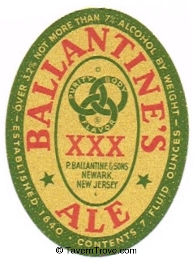 Ballantine's XXX Ale 