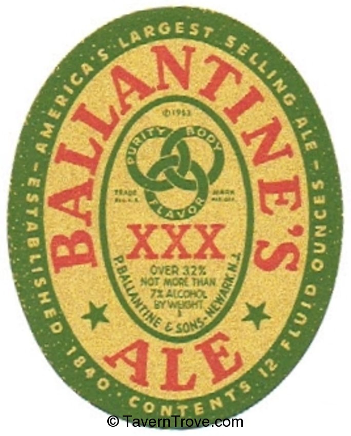 Ballantine's XXX Ale