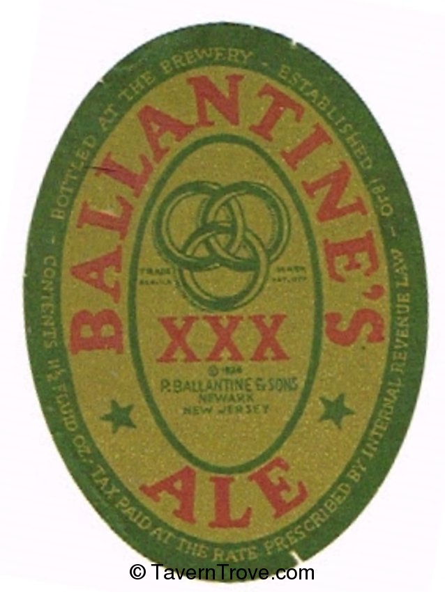 Ballantine's XXX Ale