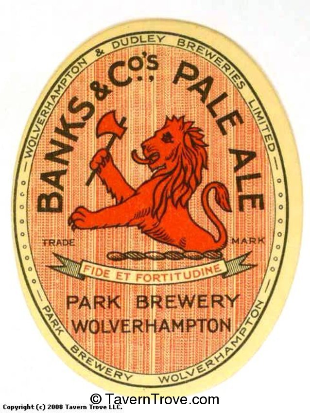 Banks's & Co.'s Pale Ale
