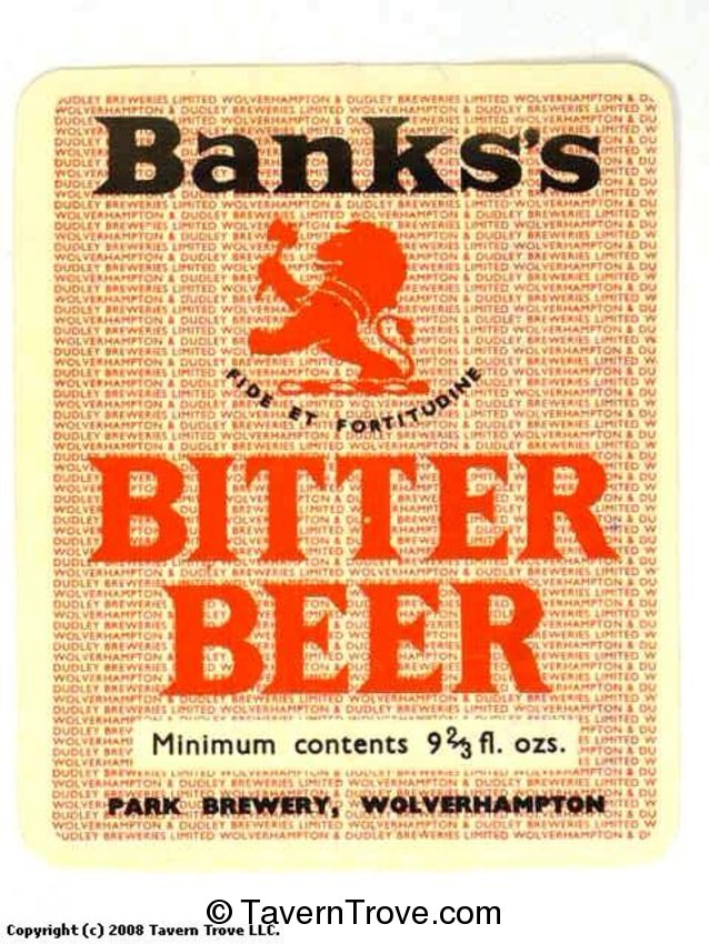 Banks's Bitter Beer