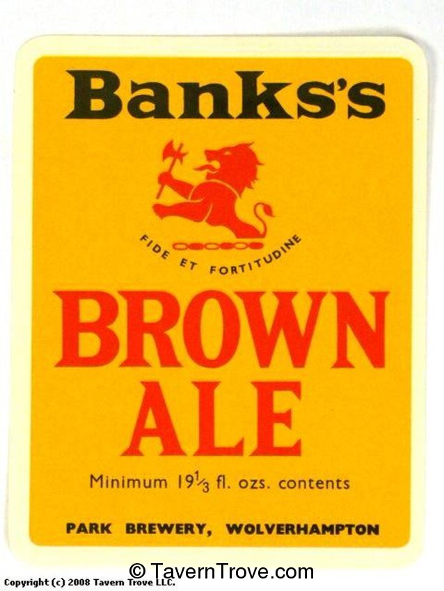 Banks's Brown Ale