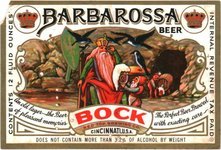 Barbarossa Bock Beer