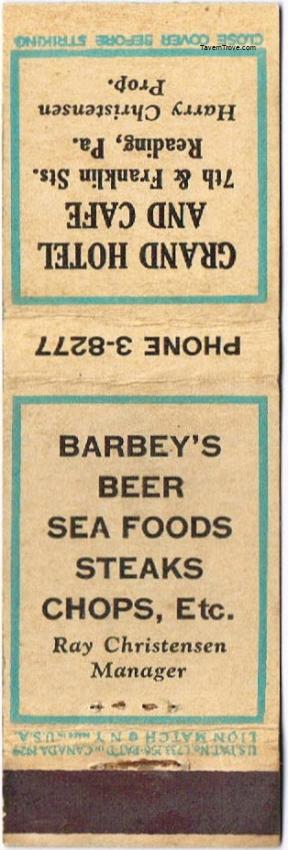 Barbey's Beer