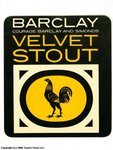 Barclay Velvet Stout