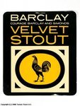 Barclay Velvet Stout (Large)