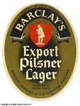 Barclay's Export Pilsner Lager