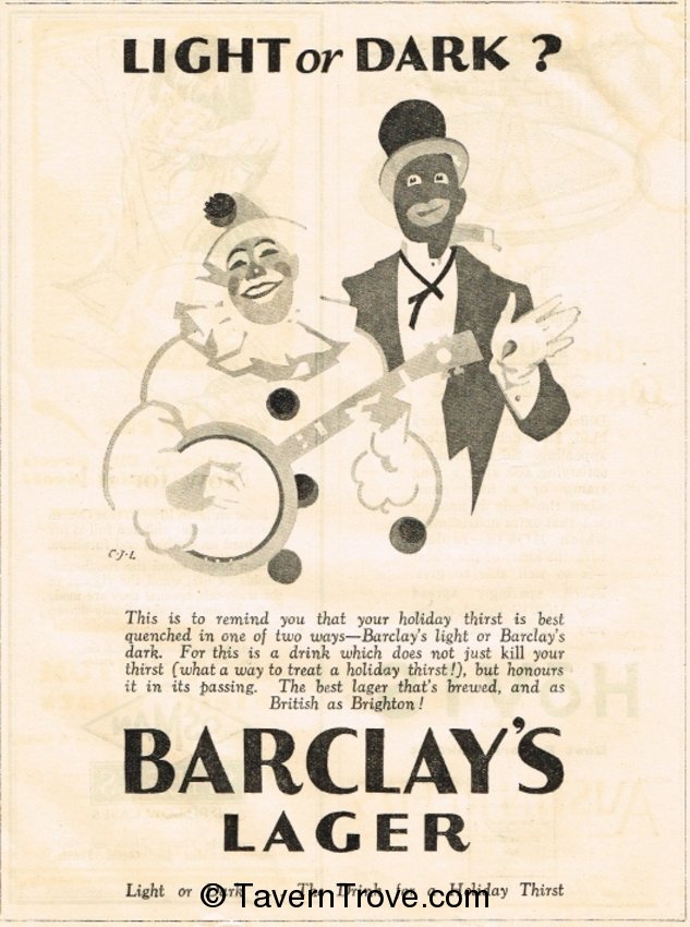 Barclay's Lager Beer