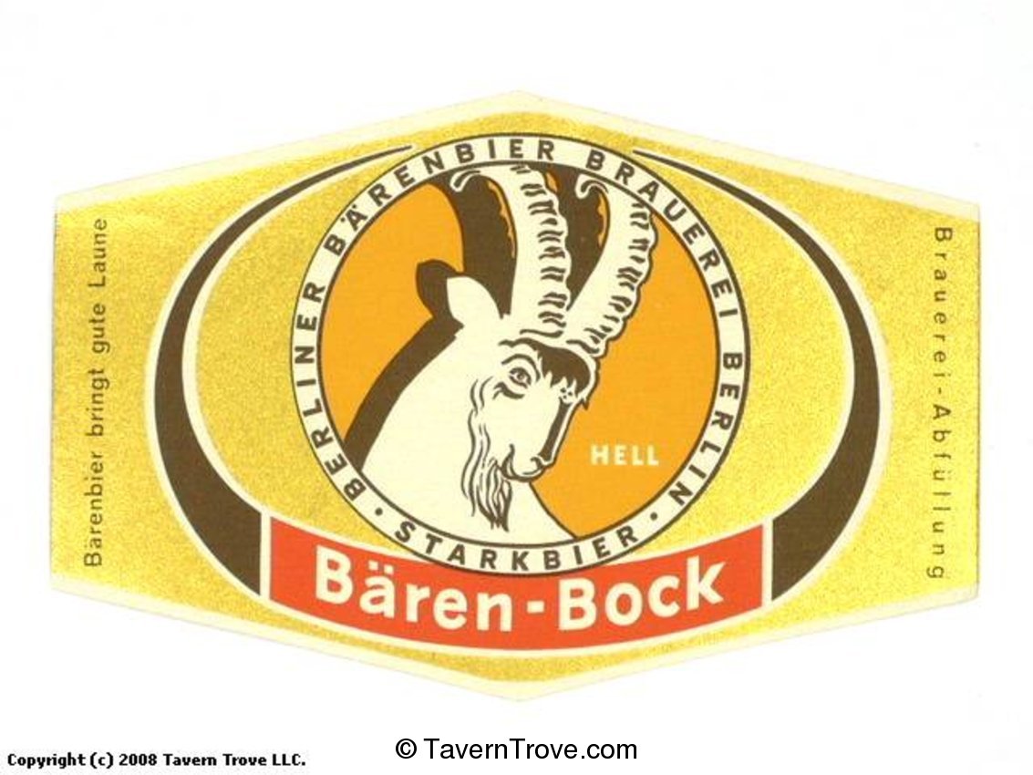 Bären-Bock