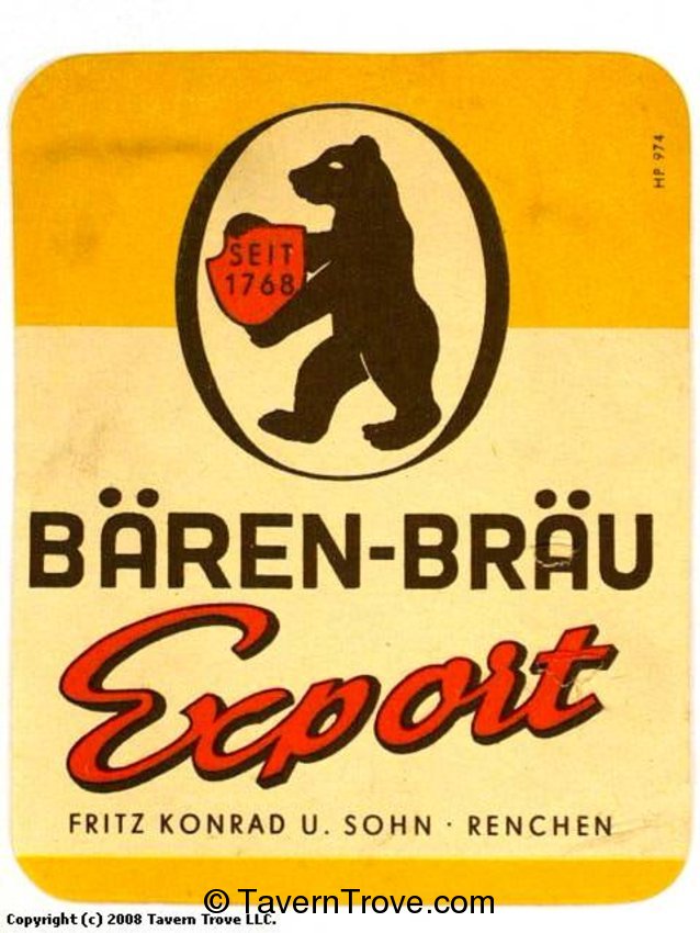 Bären Bräu Export