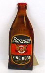 Barmann Fine Beer (stubbie) standee