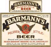 Barmann's Pilsner Style Beer