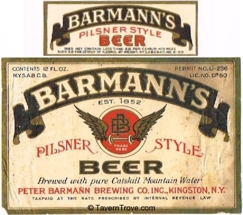 Barmann's Pilsner Style Beer