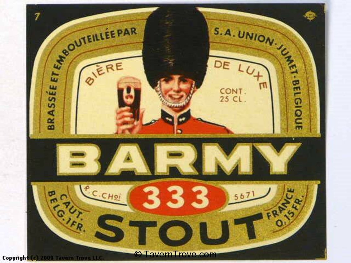 Barmy 333 Stout