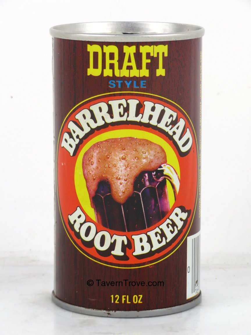Item 97033 1977 Barrelhead Root Beer Columbus, Ohio Tab Top Can