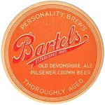 Bartels Old Devonshire Ale/Pilsener Crown Beer