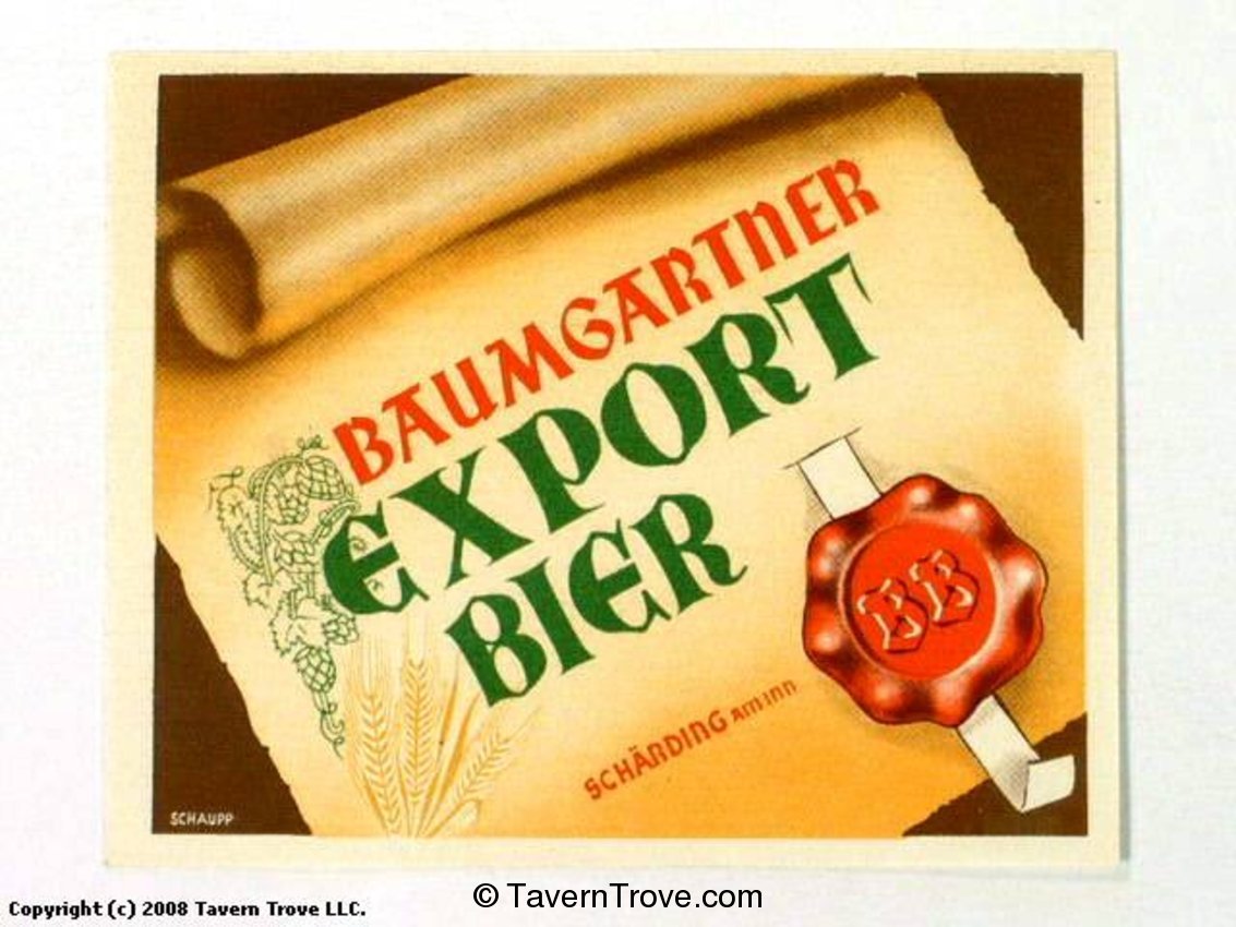 Baumgartner Export Bier