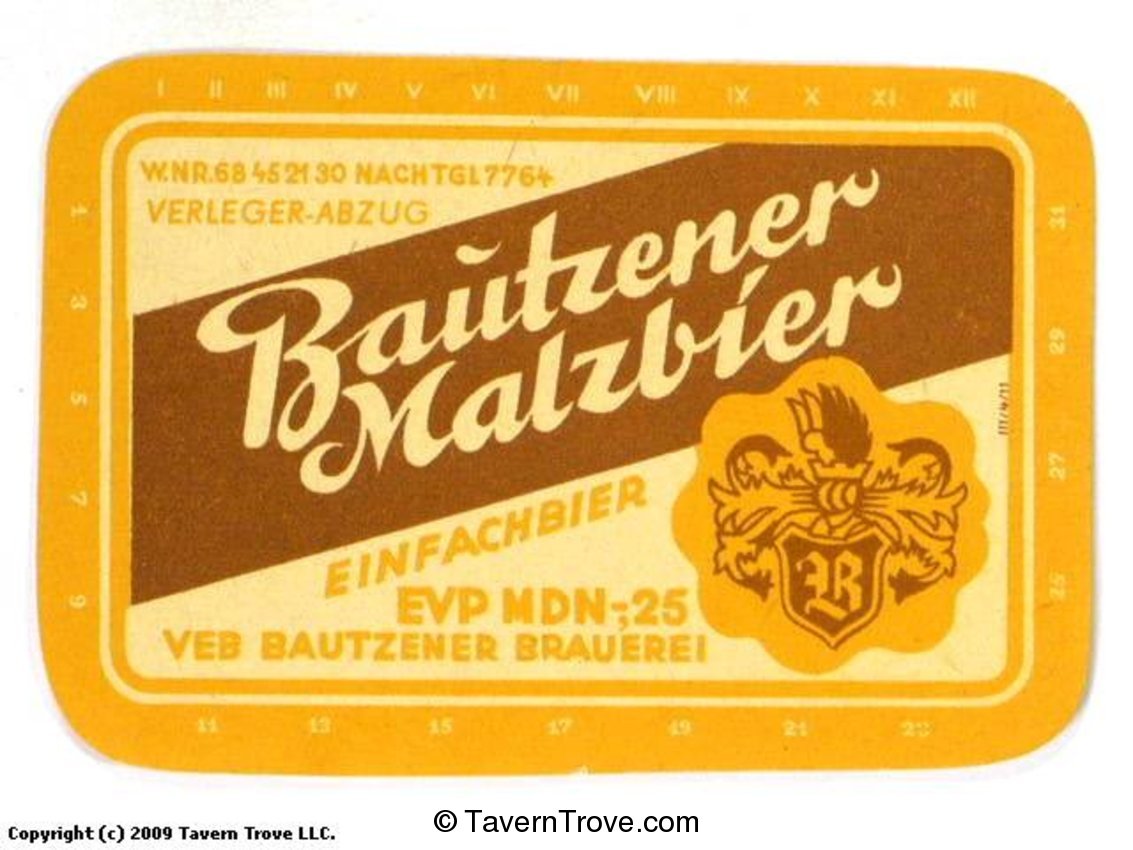 Baützener Malzbier