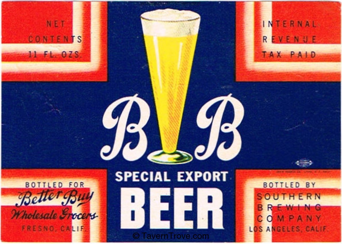 BB Special Export Beer